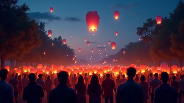 Why sky lanterns are the perfect highlight for your celebrations