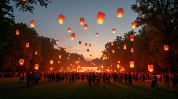 Why sky lanterns are the perfect highlight for your celebrations