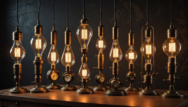 Illuminate your space: the allure of steampunk lamps